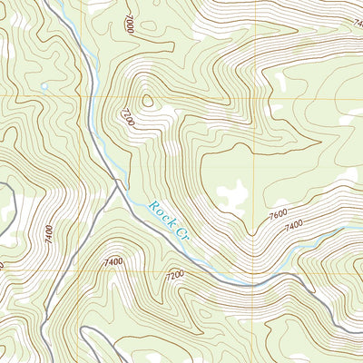 United States Geological Survey Corn Creek Plateau, AZ (2021, 24000-Scale) digital map