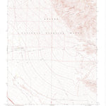United States Geological Survey Corn Creek Springs, NV (1974, 24000-Scale) digital map