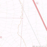United States Geological Survey Corn Creek Springs NW, NV (1974, 24000-Scale) digital map
