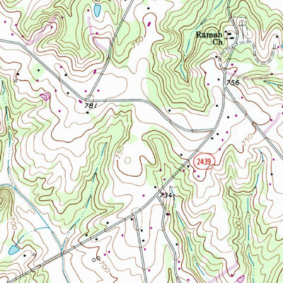 United States Geological Survey Cornelius, NC (1993, 24000-Scale) digital map