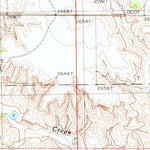 United States Geological Survey Cornell Dam, NE-SD (1983, 24000-Scale) digital map