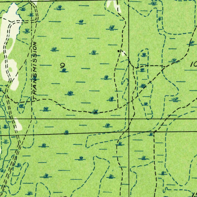 United States Geological Survey Cornell, MI (1932, 31680-Scale) digital map