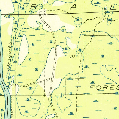 United States Geological Survey Cornell, MI (1950, 31680-Scale) digital map