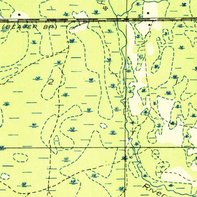 United States Geological Survey Cornell, MI (1950, 31680-Scale) digital map