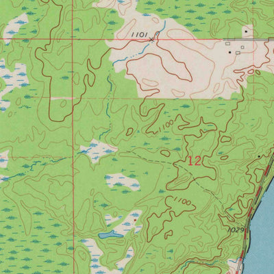 United States Geological Survey Cornell, WI (1973, 24000-Scale) digital map