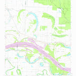 United States Geological Survey Cornerstone, AR (1964, 24000-Scale) digital map