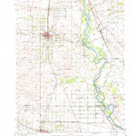 United States Geological Survey Corning, CA (1951, 62500-Scale) digital map