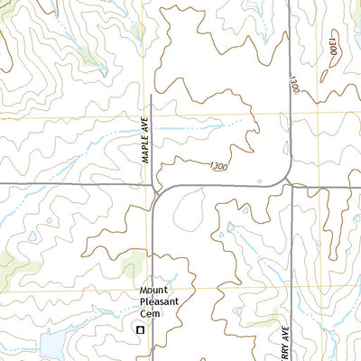 United States Geological Survey Corning North, IA (2022, 24000-Scale) digital map