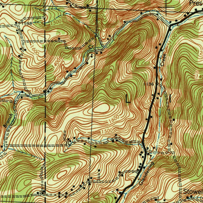 United States Geological Survey Corning, NY-PA (1944, 62500-Scale) digital map