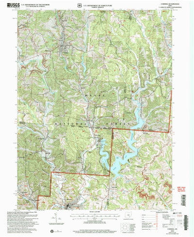 United States Geological Survey Corning, OH (2002, 24000-Scale) digital map