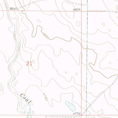 United States Geological Survey Cornish, CO (1972, 24000-Scale) digital map