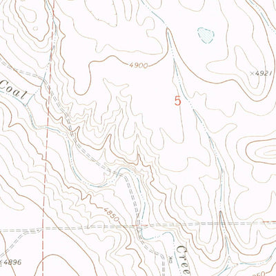 United States Geological Survey Cornish, CO (1972, 24000-Scale) digital map