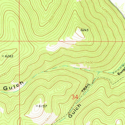 United States Geological Survey Cornish Gulch, MT (1975, 24000-Scale) digital map