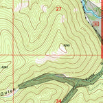 United States Geological Survey Cornish Gulch, MT (1996, 24000-Scale) digital map