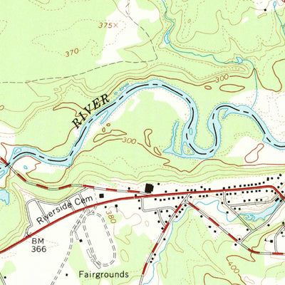 United States Geological Survey Cornish, ME (1964, 24000-Scale) digital map