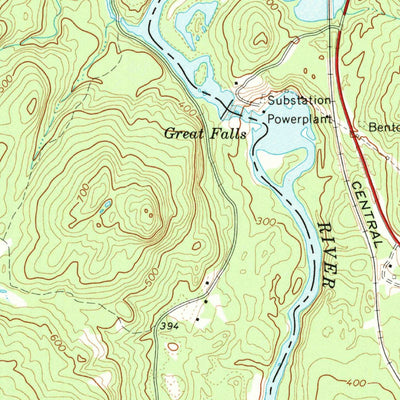 United States Geological Survey Cornish, ME (1964, 24000-Scale) digital map