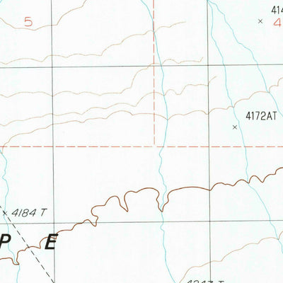 United States Geological Survey Cornish Peak, NV (1987, 24000-Scale) digital map