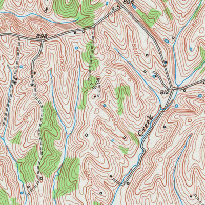 United States Geological Survey Cornishville, KY (1952, 24000-Scale) digital map