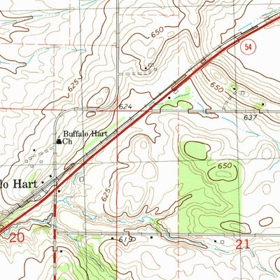 United States Geological Survey Cornland, IL (1982, 24000-Scale) digital map