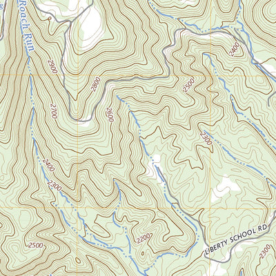 United States Geological Survey Cornstalk, WV (2023, 24000-Scale) digital map