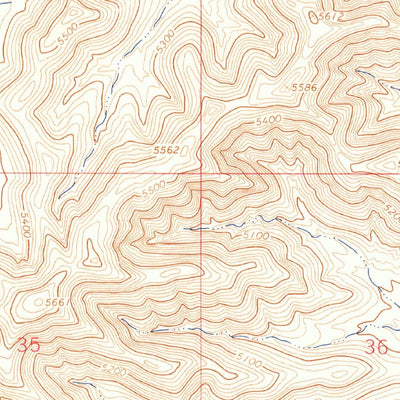 United States Geological Survey Cornucopia Canyon, NM (1963, 24000-Scale) digital map