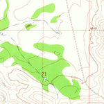 United States Geological Survey Cornucopia Canyon, NM (1965, 24000-Scale) digital map