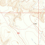 United States Geological Survey Cornucopia Ranch SE, NM (1963, 24000-Scale) digital map
