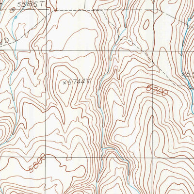 United States Geological Survey Cornucopia Ridge, NV (1987, 24000-Scale) digital map
