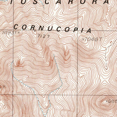 United States Geological Survey Cornucopia Ridge, NV (1987, 24000-Scale) digital map