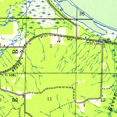 United States Geological Survey Cornucopia, WI (1944, 48000-Scale) digital map