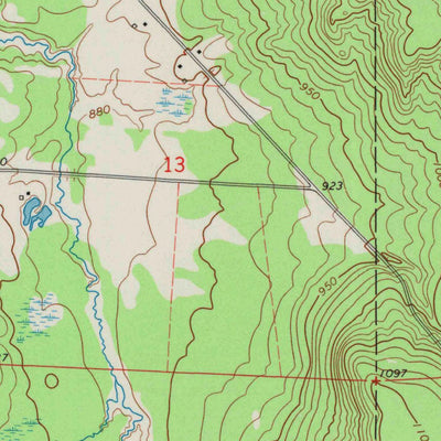 United States Geological Survey Cornucopia, WI (1964, 24000-Scale) digital map