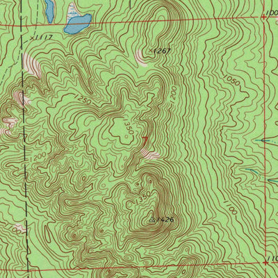 United States Geological Survey Cornucopia, WI (1964, 24000-Scale) digital map