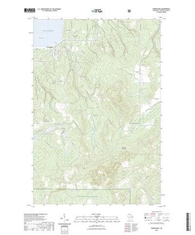 United States Geological Survey Cornucopia, WI (2023, 24000-Scale) digital map