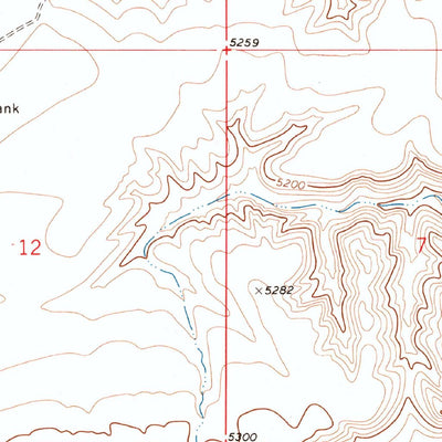 United States Geological Survey Cornudas Mountain, NM-TX (1975, 24000-Scale) digital map