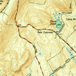 United States Geological Survey Cornwall, CT (1950, 31680-Scale) digital map