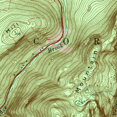 United States Geological Survey Cornwall, CT (1956, 24000-Scale) digital map