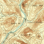 United States Geological Survey Cornwall, CT-NY (1893, 62500-Scale) digital map