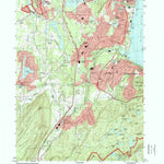 United States Geological Survey Cornwall-On-Hudson, NY (1994, 24000-Scale) digital map