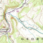 United States Geological Survey Cornwall, VA (1967, 24000-Scale) digital map