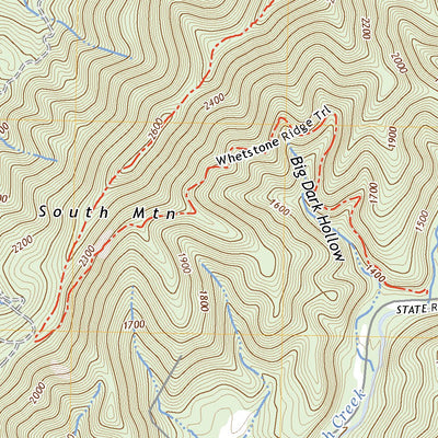 United States Geological Survey Cornwall, VA (2022, 24000-Scale) digital map