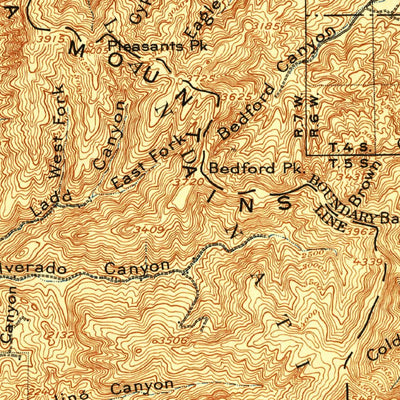 United States Geological Survey Corona, CA (1902, 125000-Scale) digital map