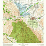 United States Geological Survey Corona, CA (1942, 62500-Scale) digital map