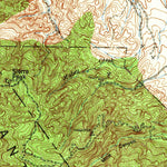 United States Geological Survey Corona, CA (1942, 62500-Scale) digital map