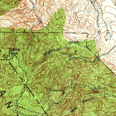 United States Geological Survey Corona, CA (1942, 62500-Scale) digital map