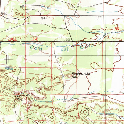 United States Geological Survey Corona, NM (1980, 100000-Scale) digital map