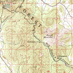United States Geological Survey Corona, NM (1980, 100000-Scale) digital map