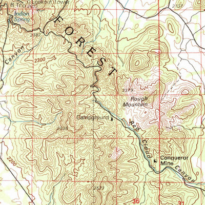 United States Geological Survey Corona, NM (1980, 100000-Scale) digital map