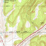 United States Geological Survey Corona North, NM (1981, 24000-Scale) digital map