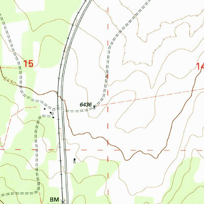 United States Geological Survey Corona North, NM (1995, 24000-Scale) digital map