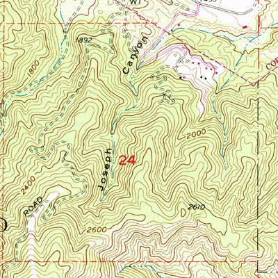 United States Geological Survey Corona South, CA (1967, 24000-Scale) digital map